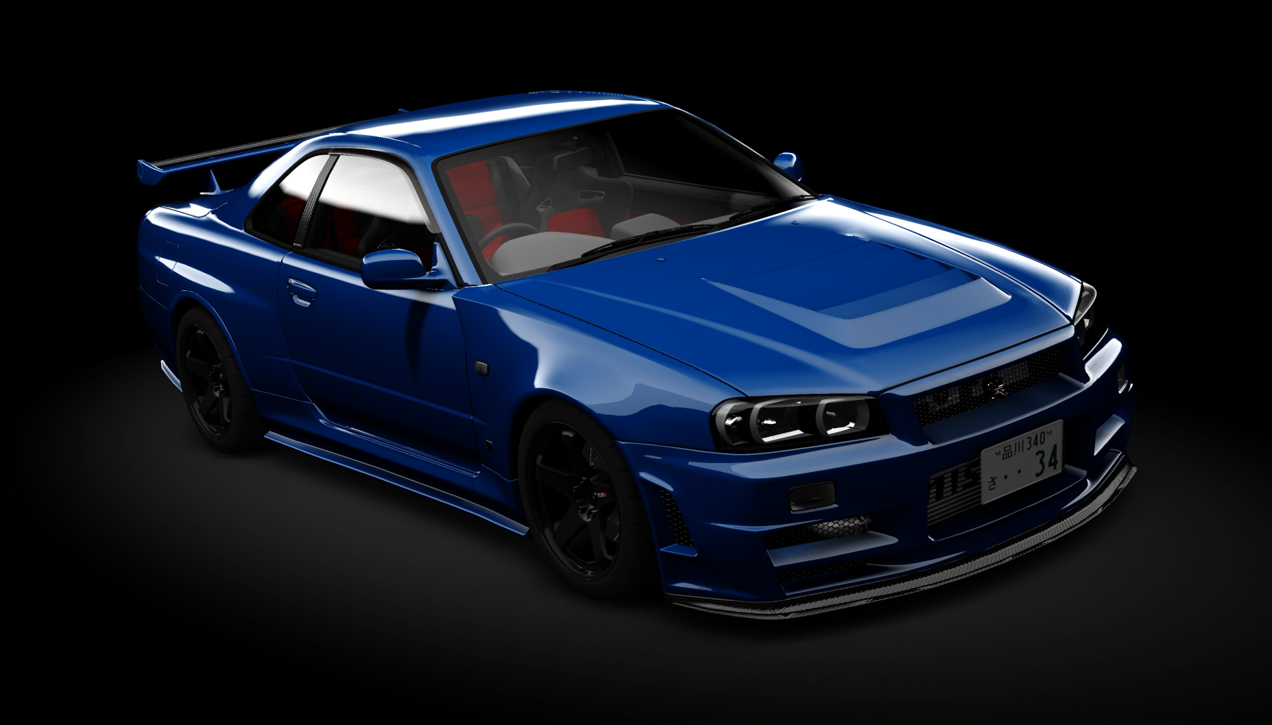 Nissan Skyline GT-R R34 Z-Tune — ливрея Bayside Blue 1