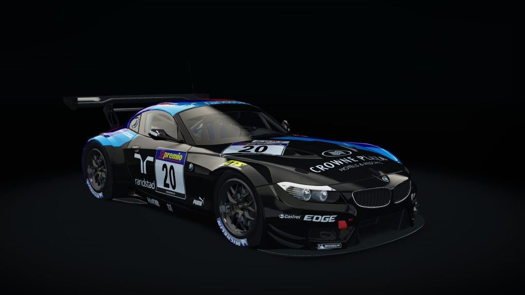 BMW Z4 GT3 — ливрея BMW Motorsport 2013 Black