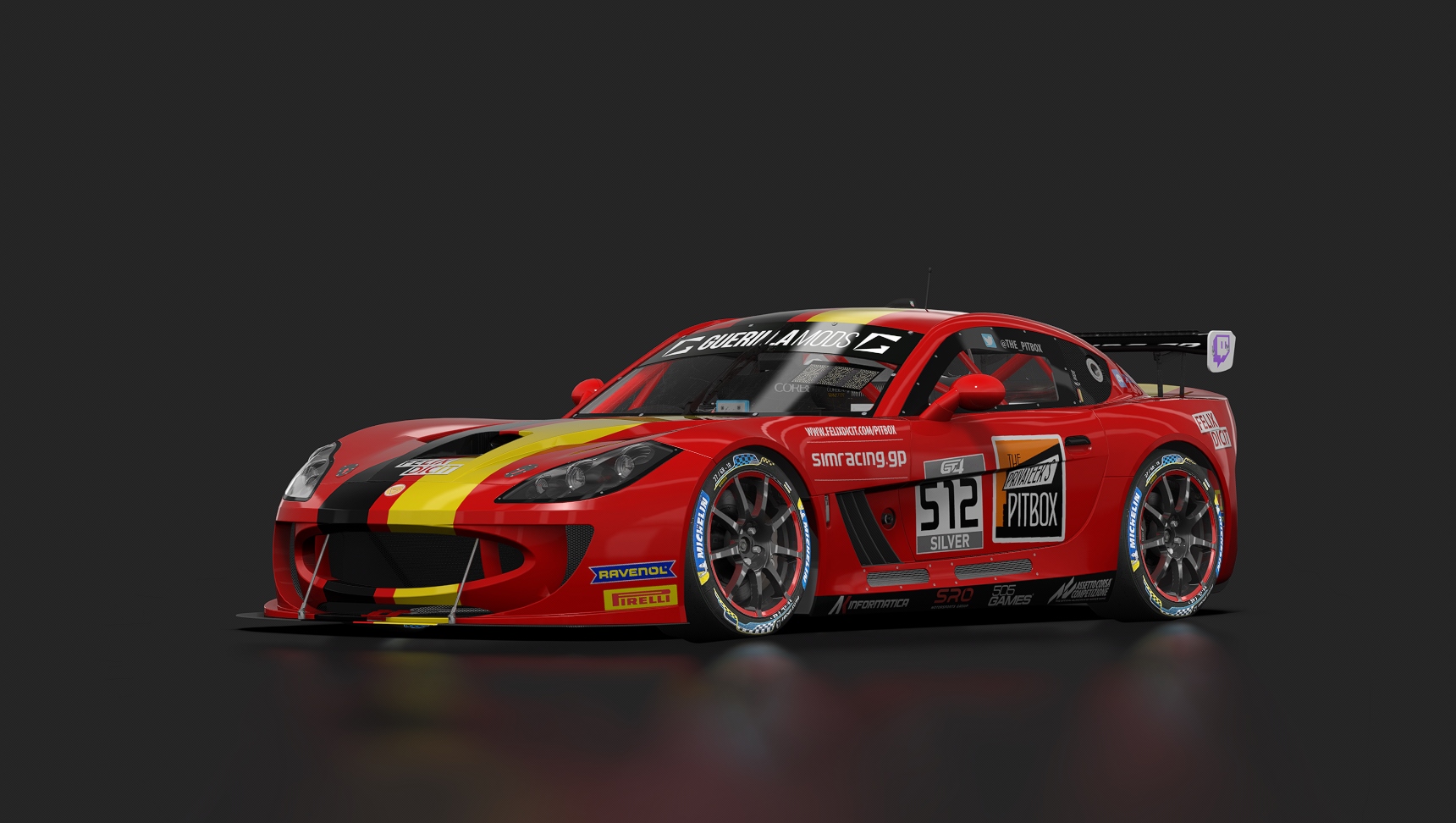 GT4 European Series - TPP Ginetta HUE #512