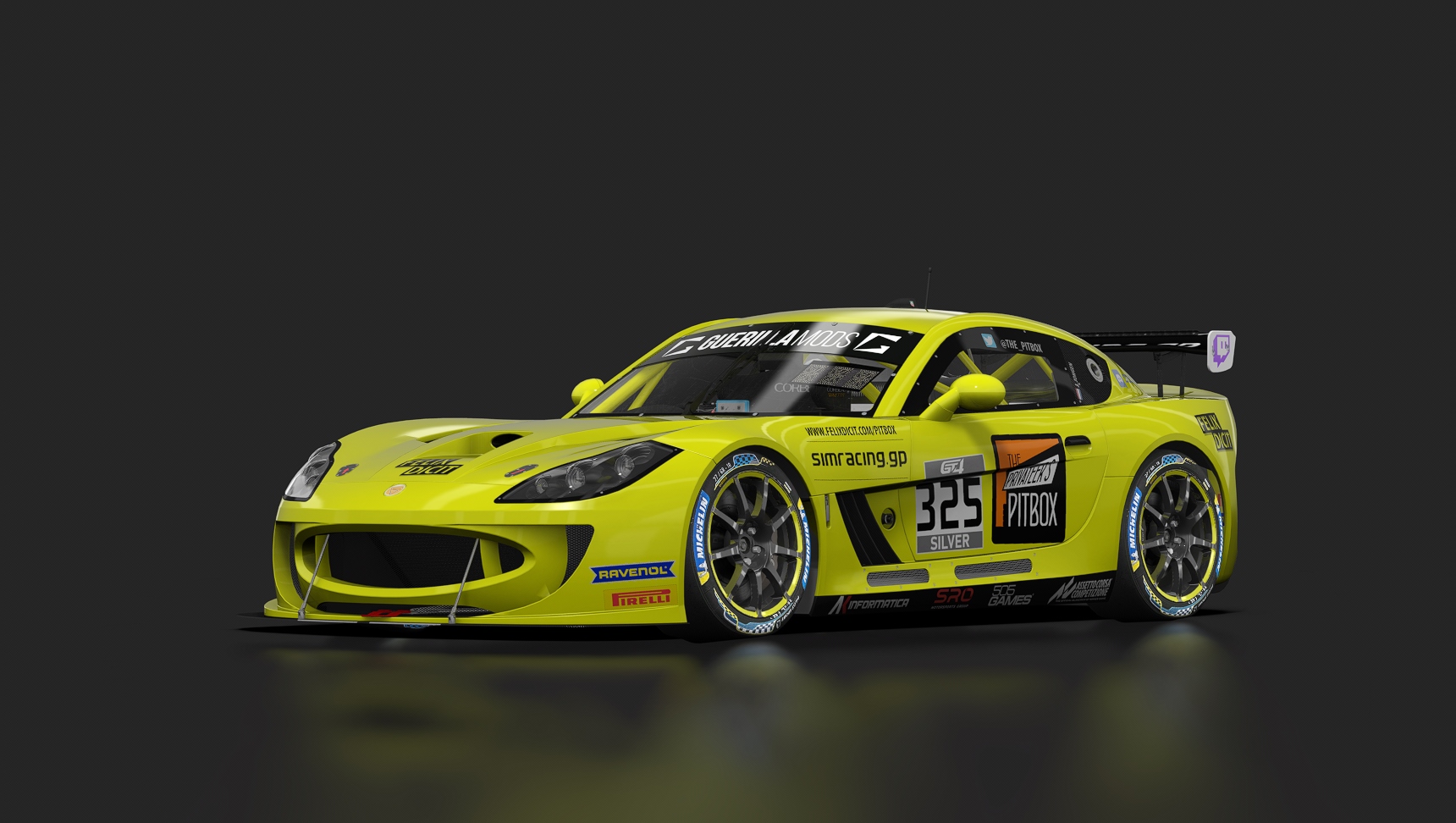 GT4 European Series - TPP Ginetta JONGEN #325