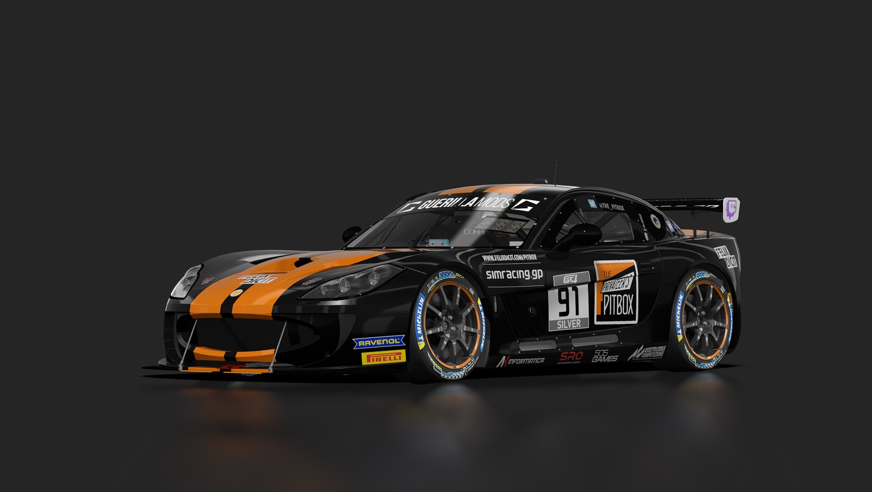 GT4 European Series - TPP Ginetta JONGH #91