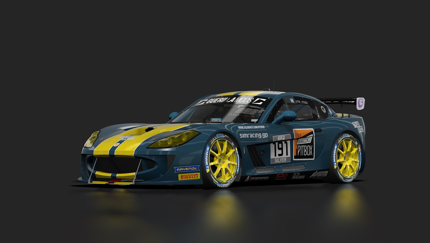 GT4 European Series - TPP Ginetta PAVEL #191