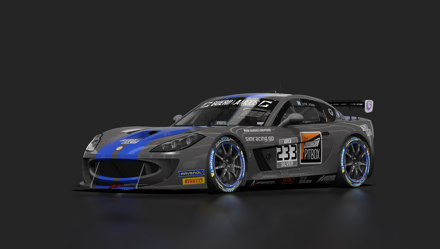 GT4 European Series - TPP Ginetta TOBY #233