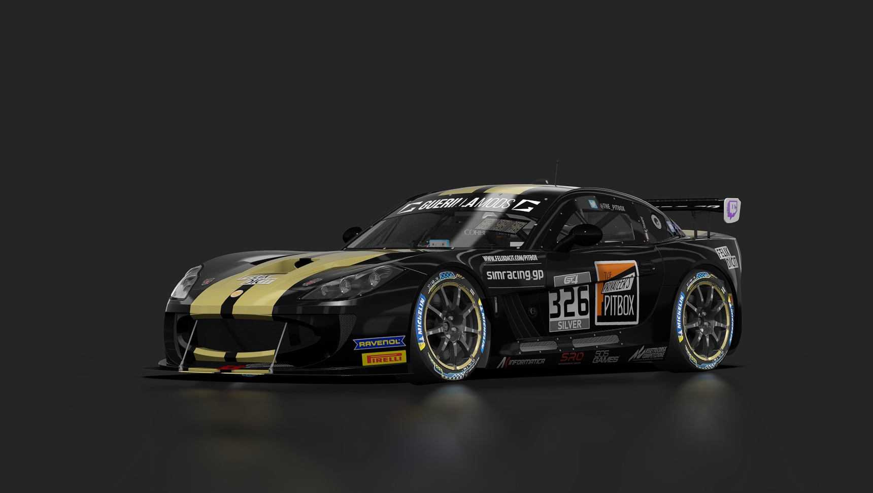 GT4 European Series - TPP Ginetta TRAMPE #326