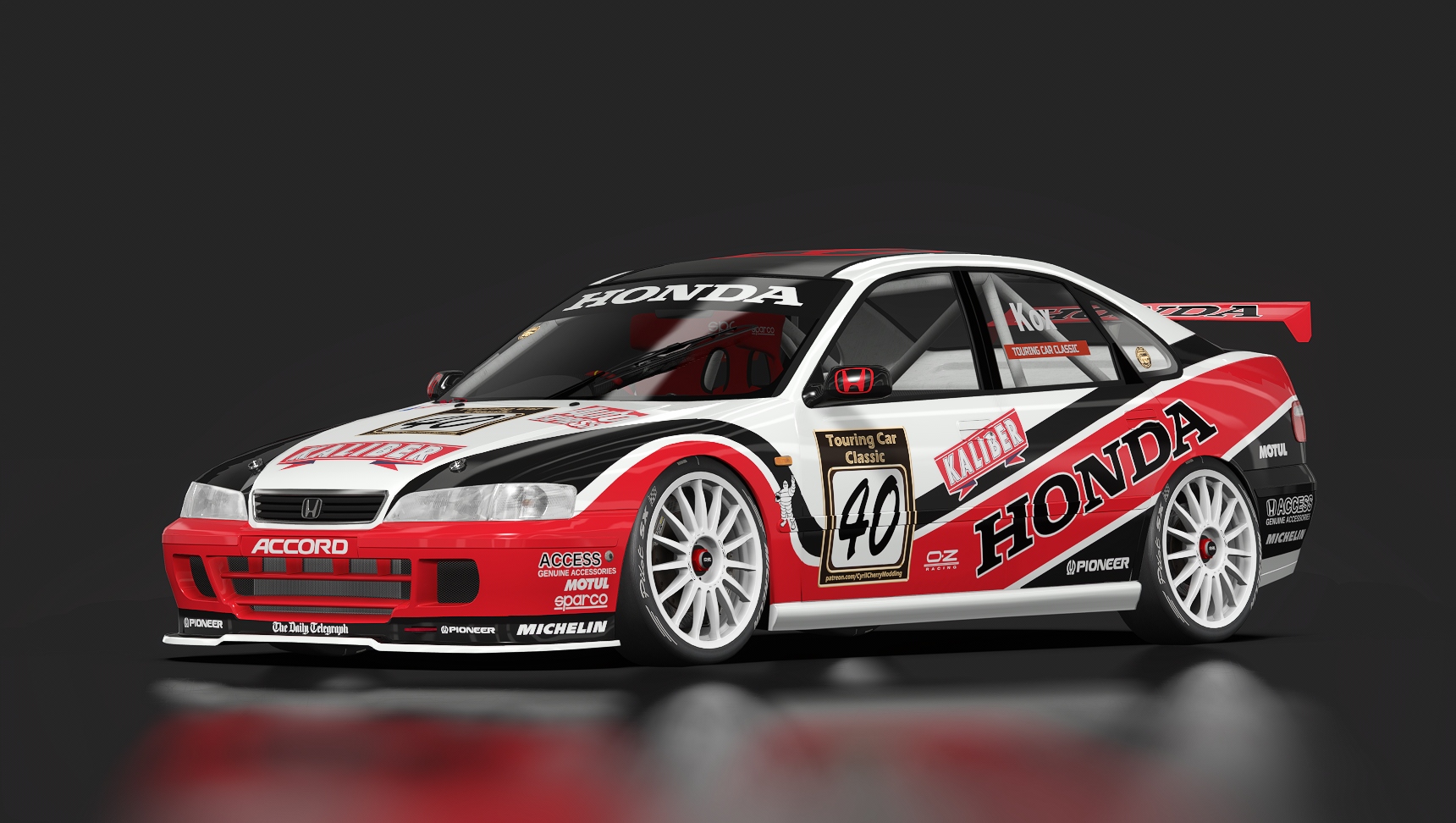 Honda Accord BTCC — ливрея Peter Kox