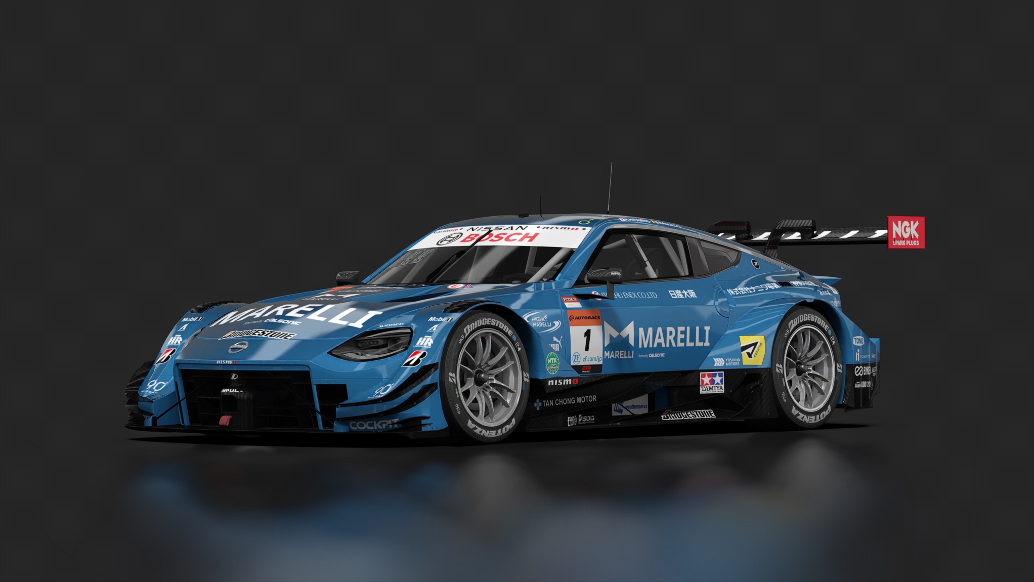 Nissan Z GT500 — ливрея MARELLI IMPUL Z 2023
