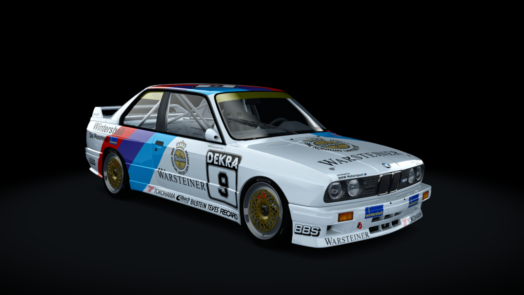 WTCC 1987 BMW M3 E30 — ливрея Pirro